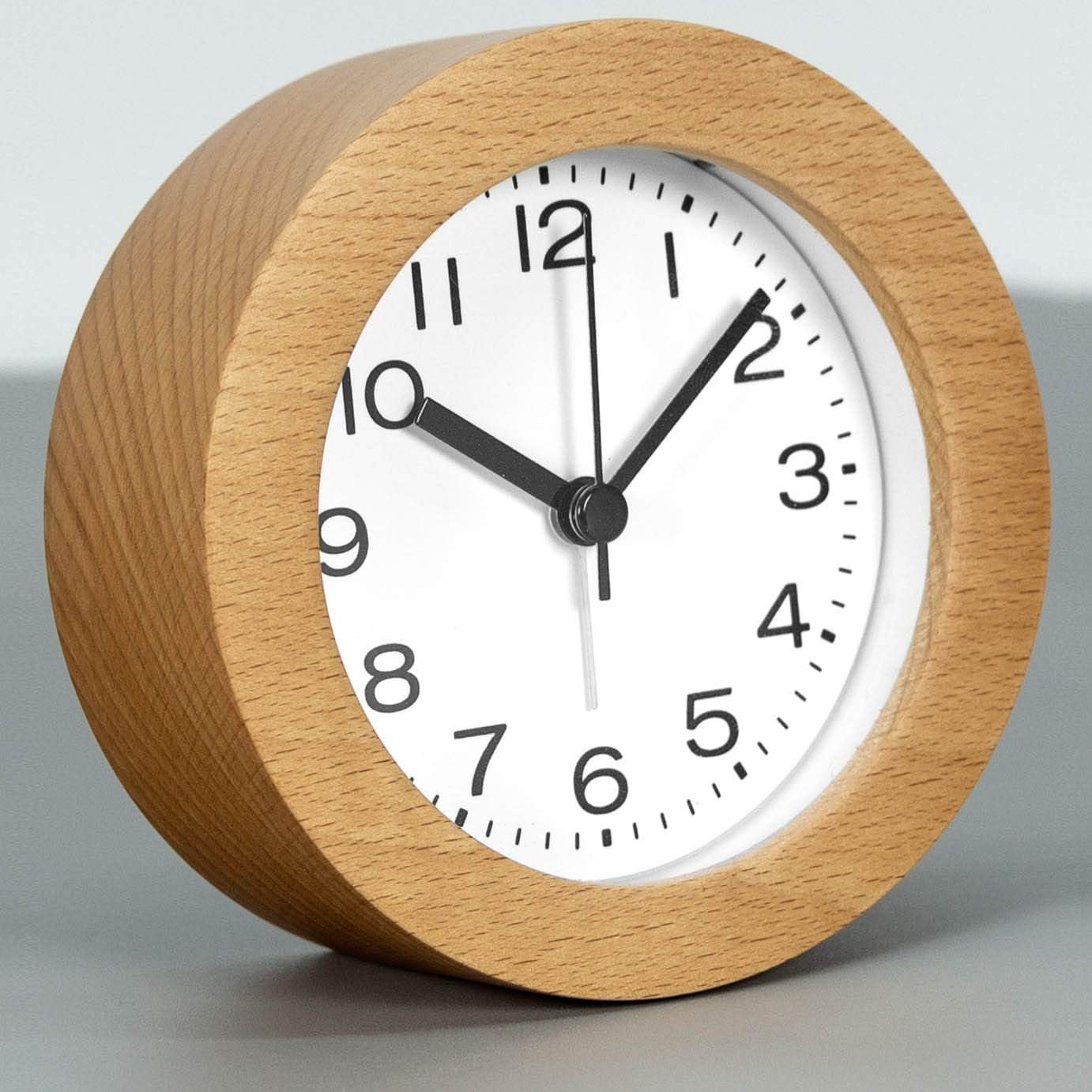 Best Round Wooden Desk Clocks