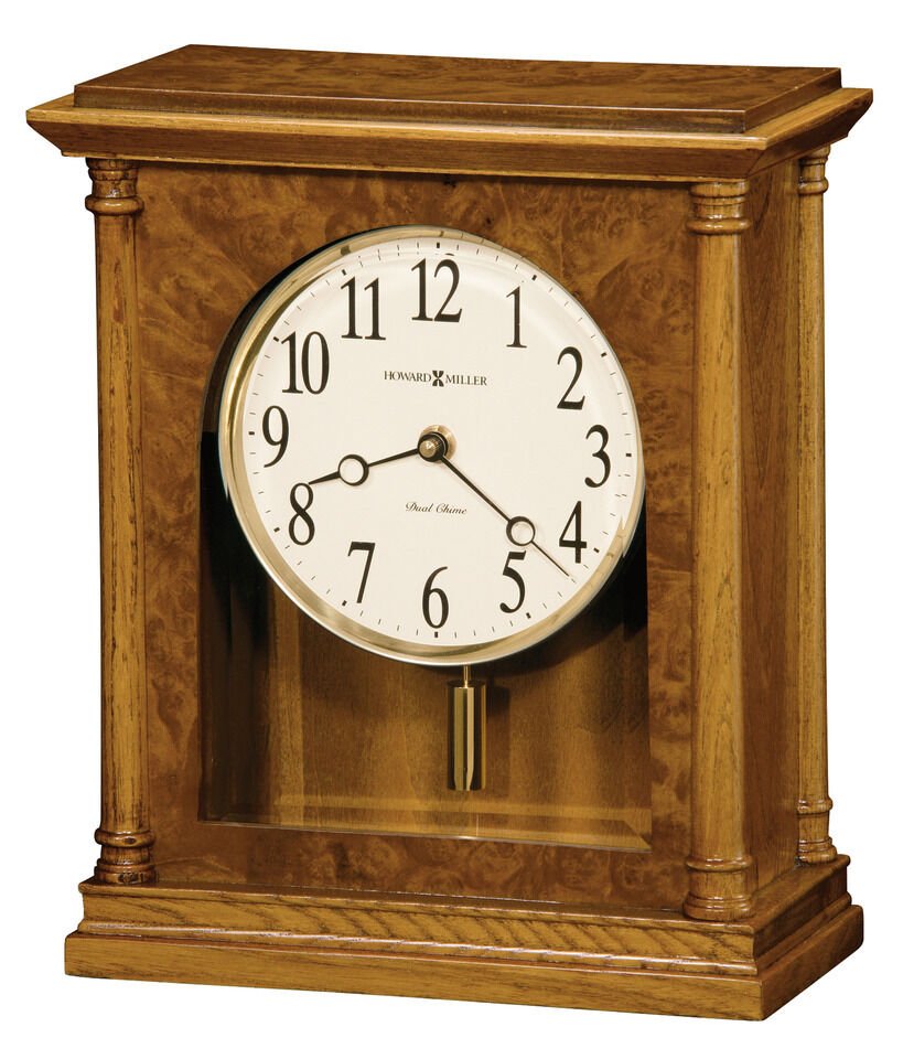 635-132 HOWARD MILLER DUAL CHIME MANTLE CLOCK "CARLY" 635132