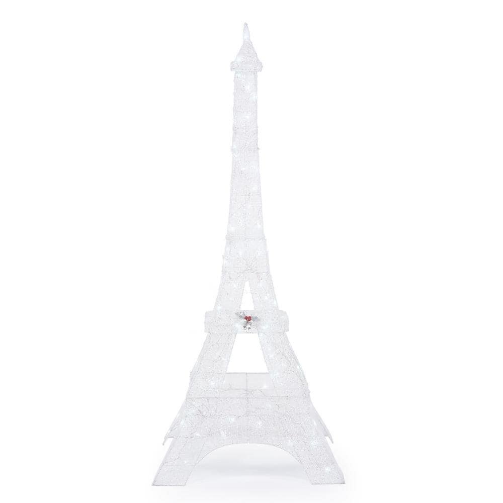 86 in. LED Lighted Twinkling Eiffel Tower