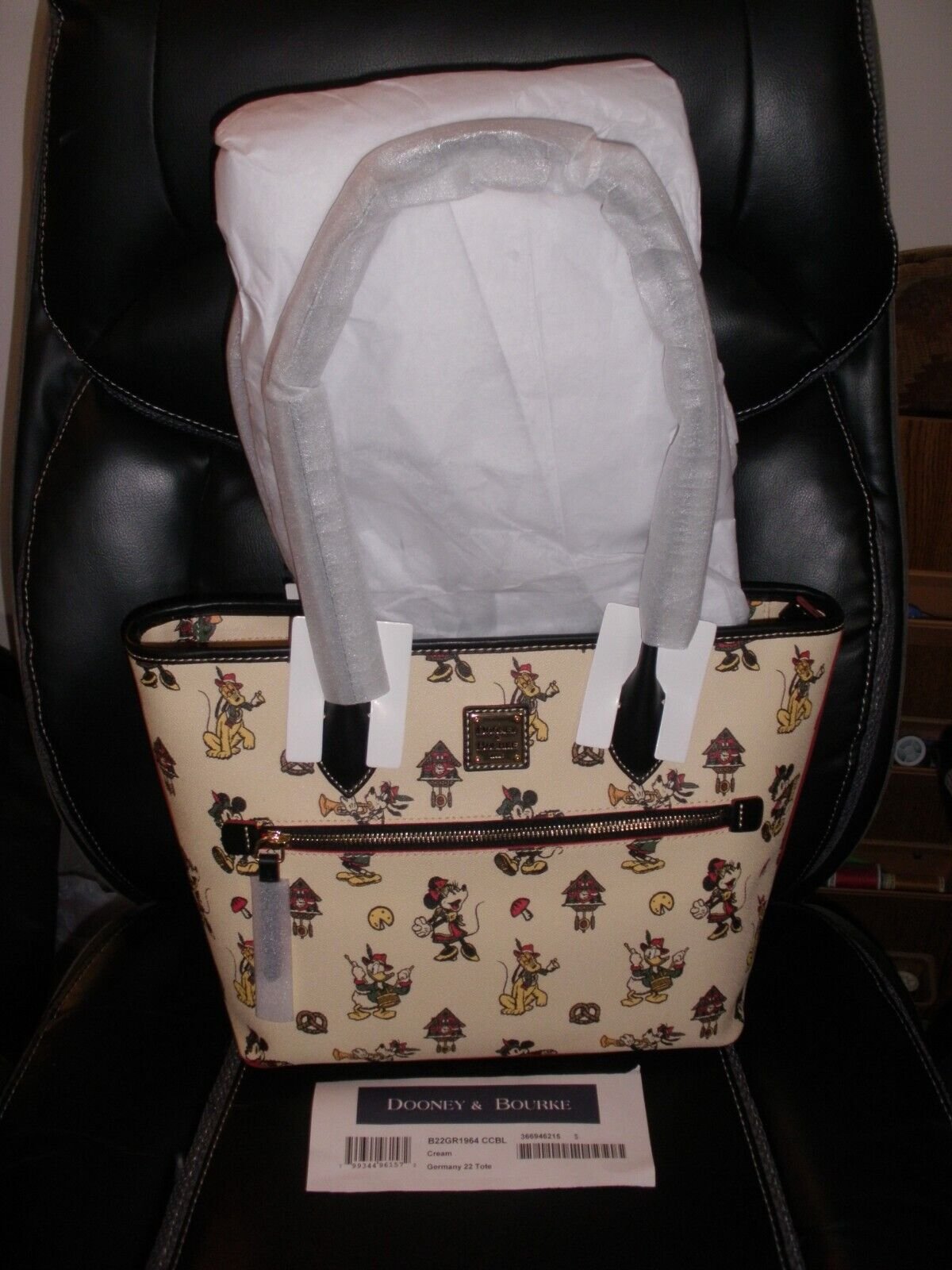 Epcot World Showcase Germany Tote by Disney Dooney & Bourke (NWT)