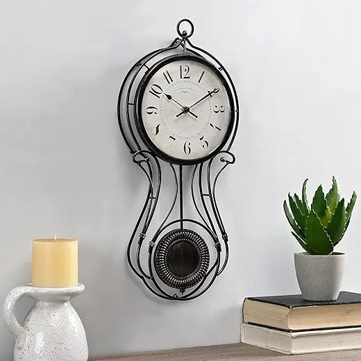 Best Wrought Iron Pendulum Wall Clocks