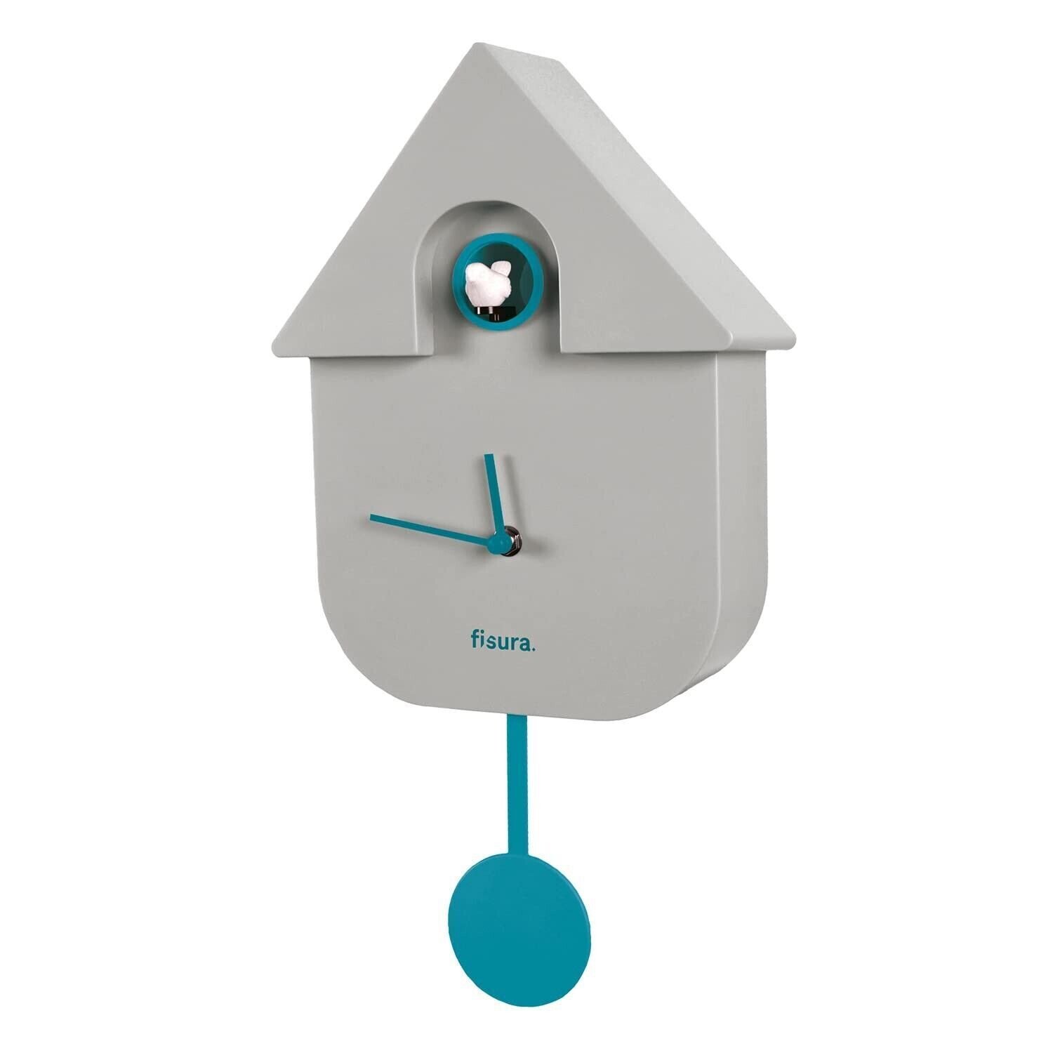 Fisura - Cuckoo clock. Wall clock. Original wall clock. 3 AA batteries