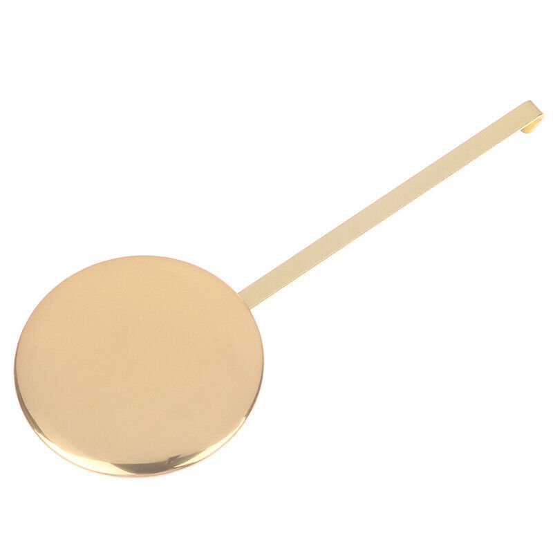 High-gloss gold swing movement metal pendulum quartz wall clock pendulBI