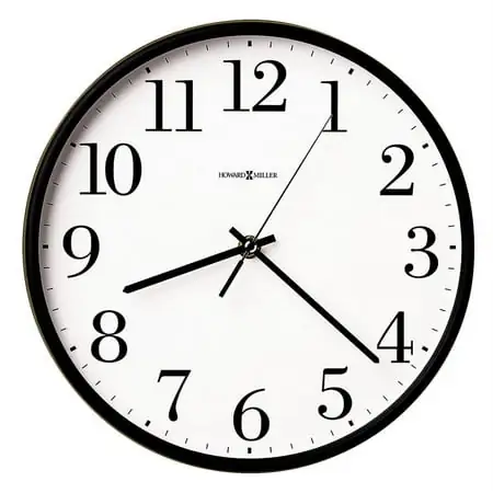 Howard Miller 625254 Office Mate 10 1 / 2 " Analog Desk Clock Howard Miller 625254 Office Mate 10 1 / 2 " Analog Desk Clock howardmiller 625254 officemate 1012