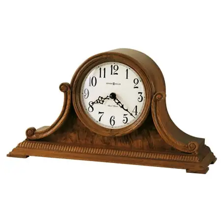 Howard Miller 635113 8 1 / 2 X 15 3 / 4 Anthony Hardwood Analog Table Top Clock Yorkshire