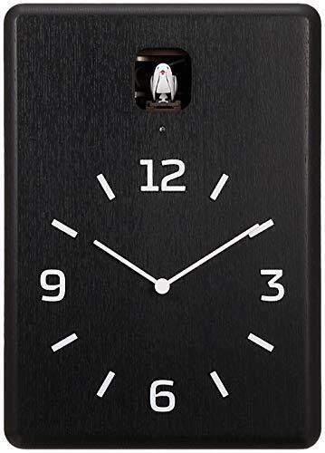 Lemnos Cuckoo Clock Analog Natural Color Wood CUCU Black LC10-16 Japan New