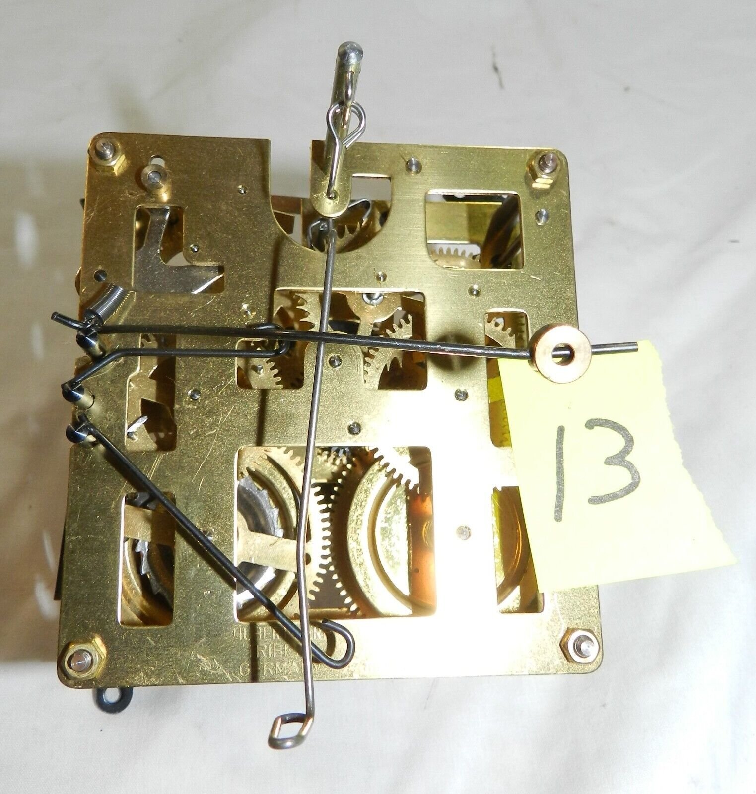 Lot 13 - Cuckoo Clock movement - Hubert Herr Triberg Germany