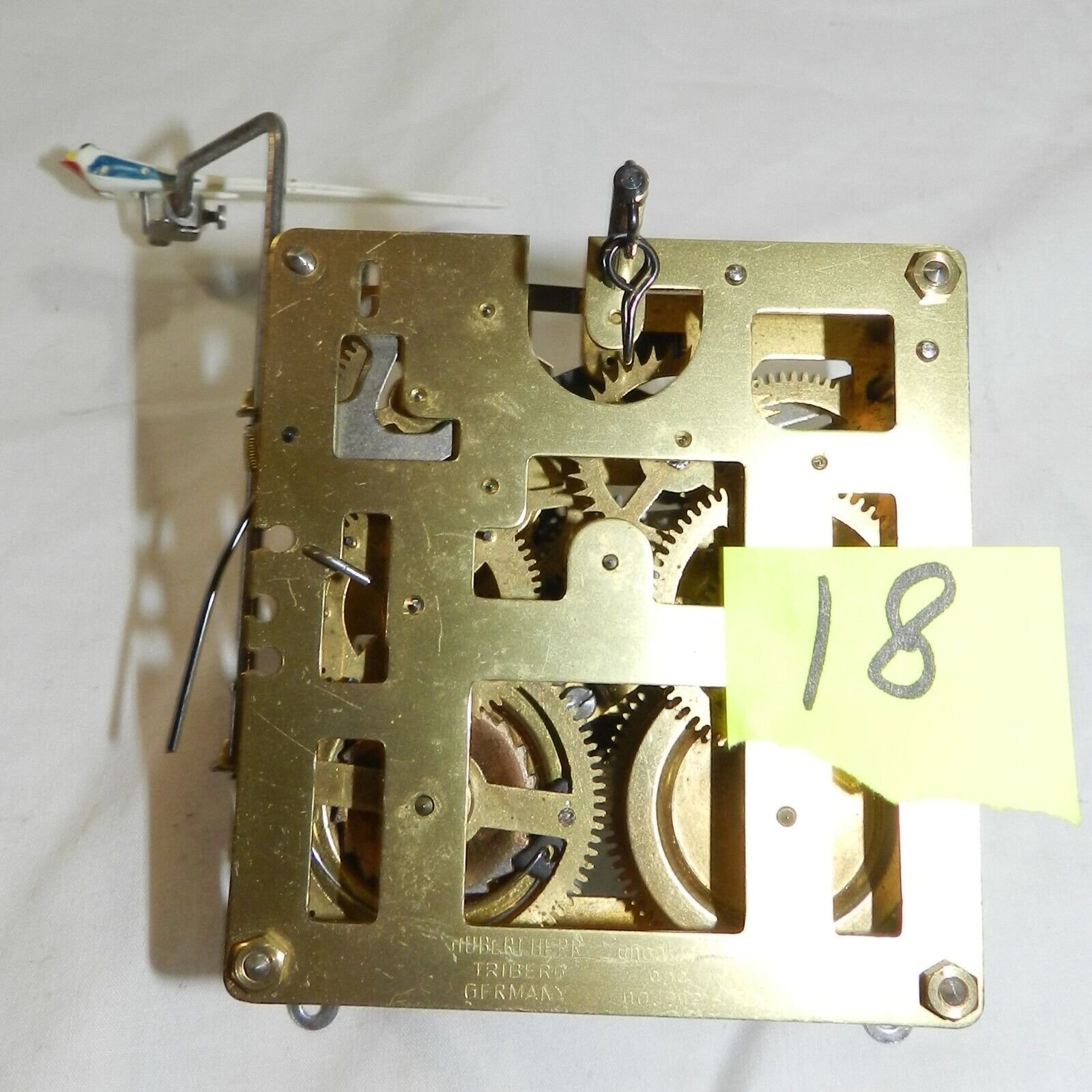 Lot 18 - Cuckoo Clock movement - Hubert Herr Triberg Germany