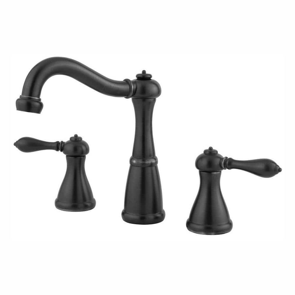 Marielle 8 in. Widespread 2-Handle Bathroom Faucet in Tuscan Bronze