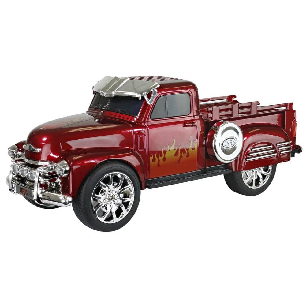 Retro Chevy Truck Portable Bluetooth Speaker (Red)