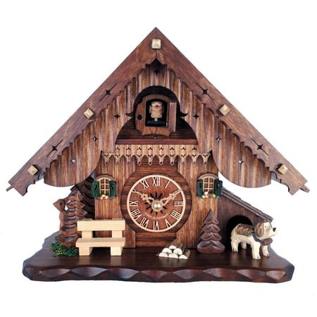 River City Clocks 9 12 Melody Chalet Desktop Cuckoo