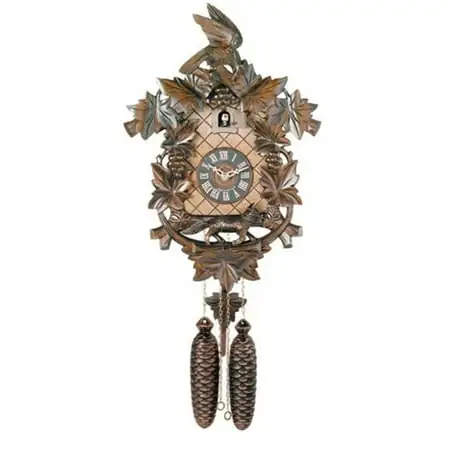 River City Clocks Eight Day Hand carved Cuckoo Clock