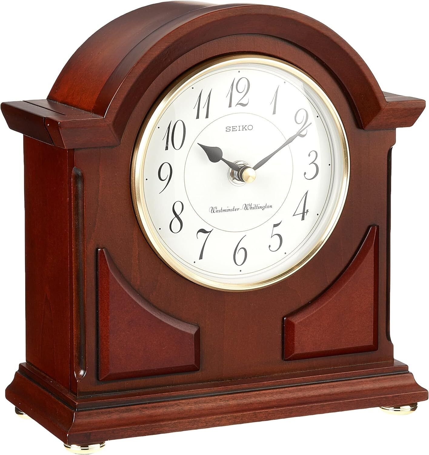 SEIKO Sayo Mantel Clock Brown