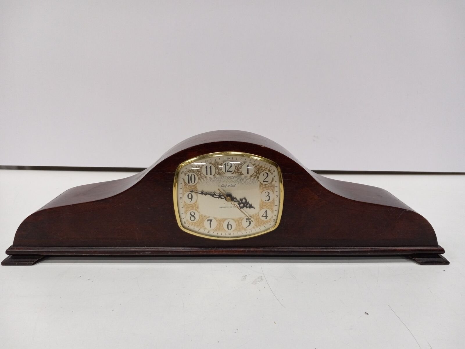 Vintage Imperial Westminster Chime Mantel Clock