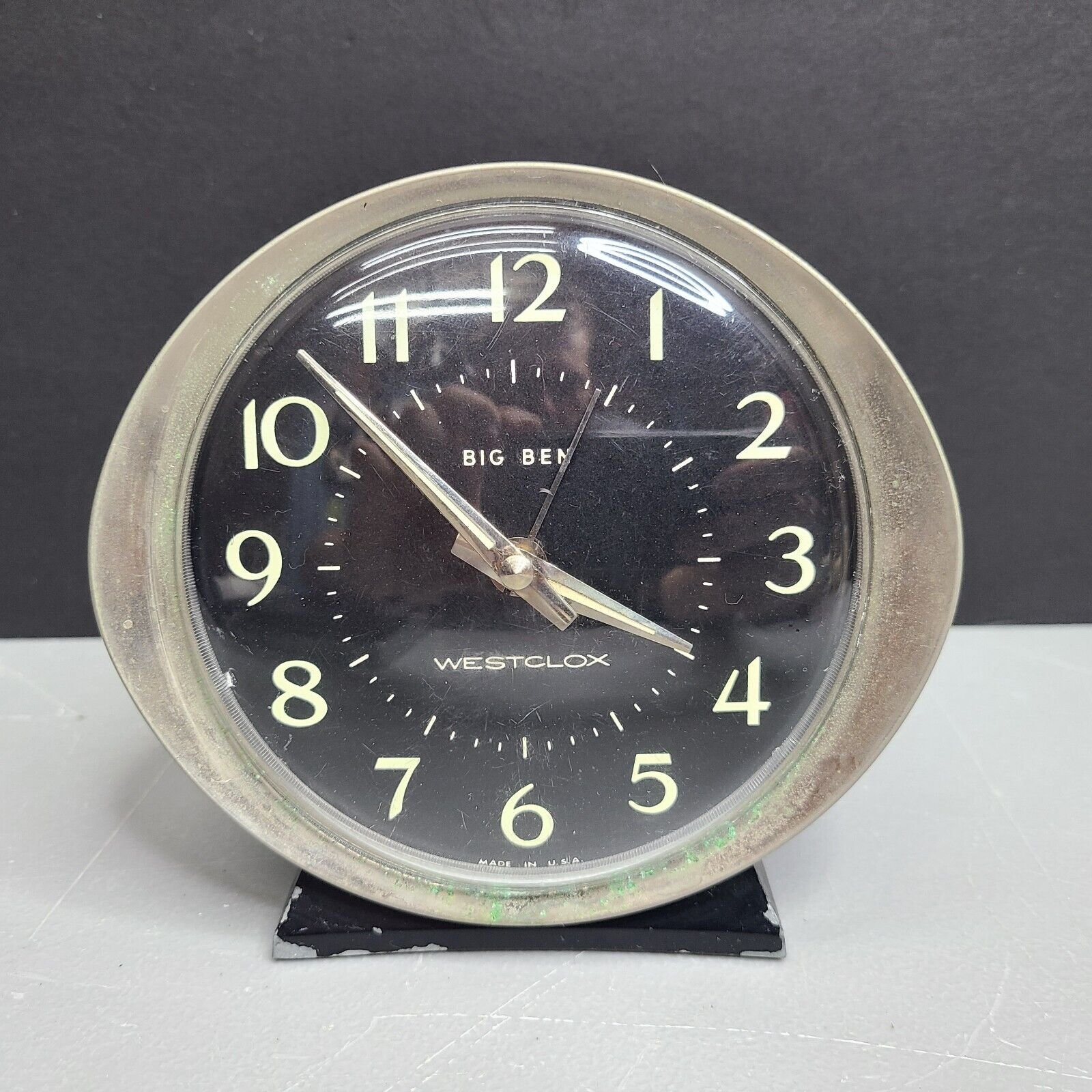 Vintage Westclox Big Ben Wind Up Alarm Clock 3 53647 Tested Works
