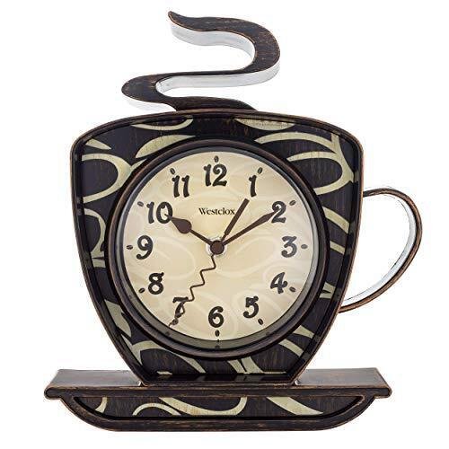 10.25” Coffee Cup, 3-D Wall Clock – Model# 32038
