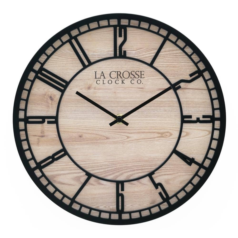 11.5 In. Barrow Analog Quartz Wall Clock