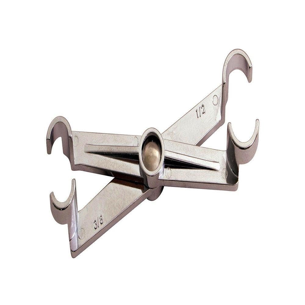 3/8 in. x 1/2 in. Low Profile Scissor Disconnect