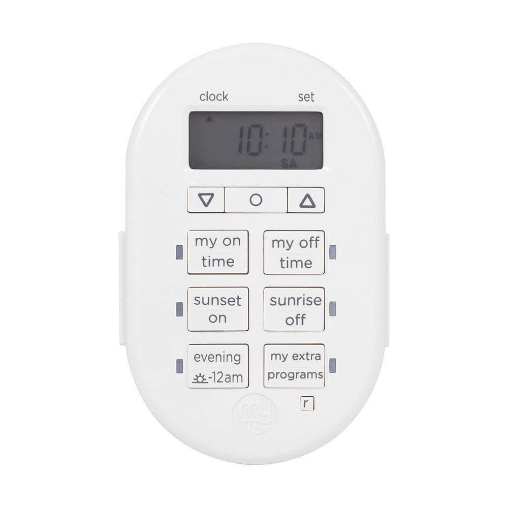 7-Day Programmable Indoor Plug-In Digital Timer