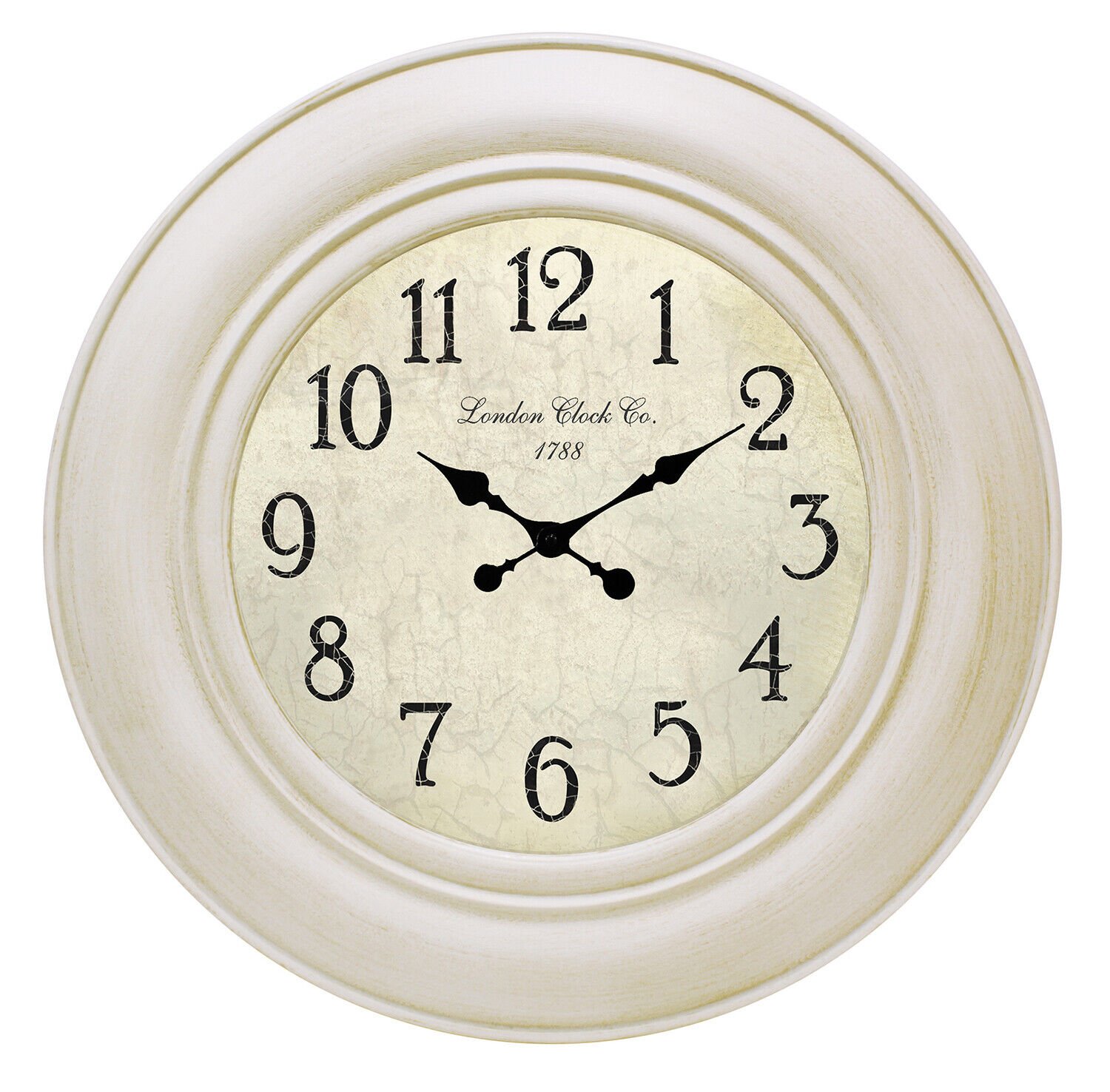 75cm Wall Clock with Antique Feature Design, Victorian Style