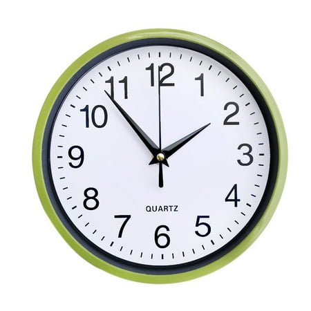 8-inch silent wall clock Combas movement,green,size,G161212