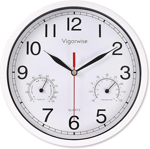 Best Wall Clocks With Hygrometer