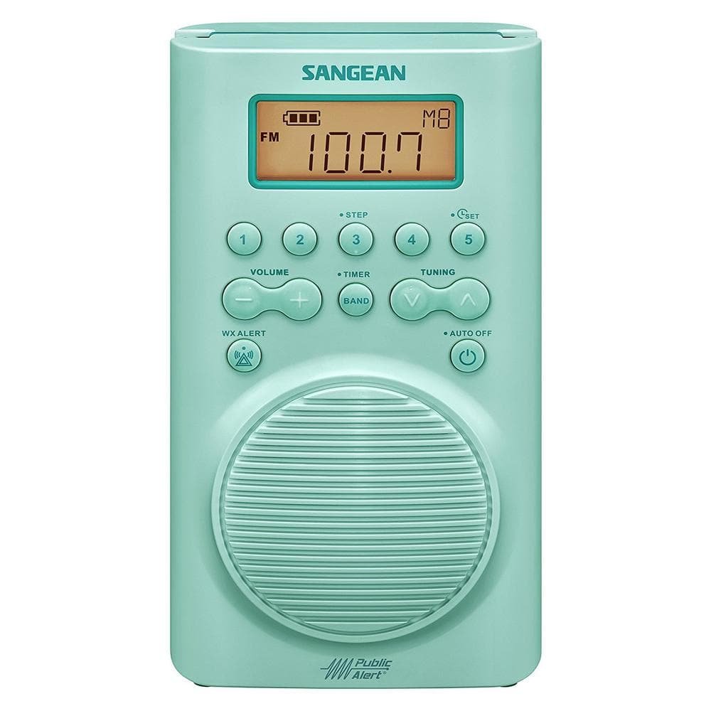 AM/FM Weather Alert Waterproof Shower Radio