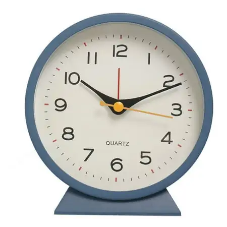 Analog Alarm Clock, Silent Vintage Non Ticking Alarm Clock for Bedroom, Battery Operated Small Desk Clock Analog Alarm Clock, Silent Vintage Non Ticking Alarm Clock for Bedroom, Battery Operated Small Desk