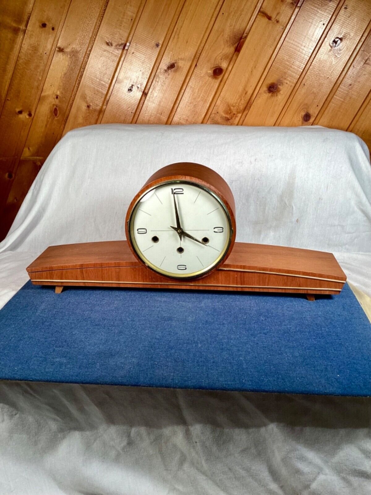 Antique German Made Mantle Clock - Cuckoo Clock Mfg. Co. Runs - Read Description