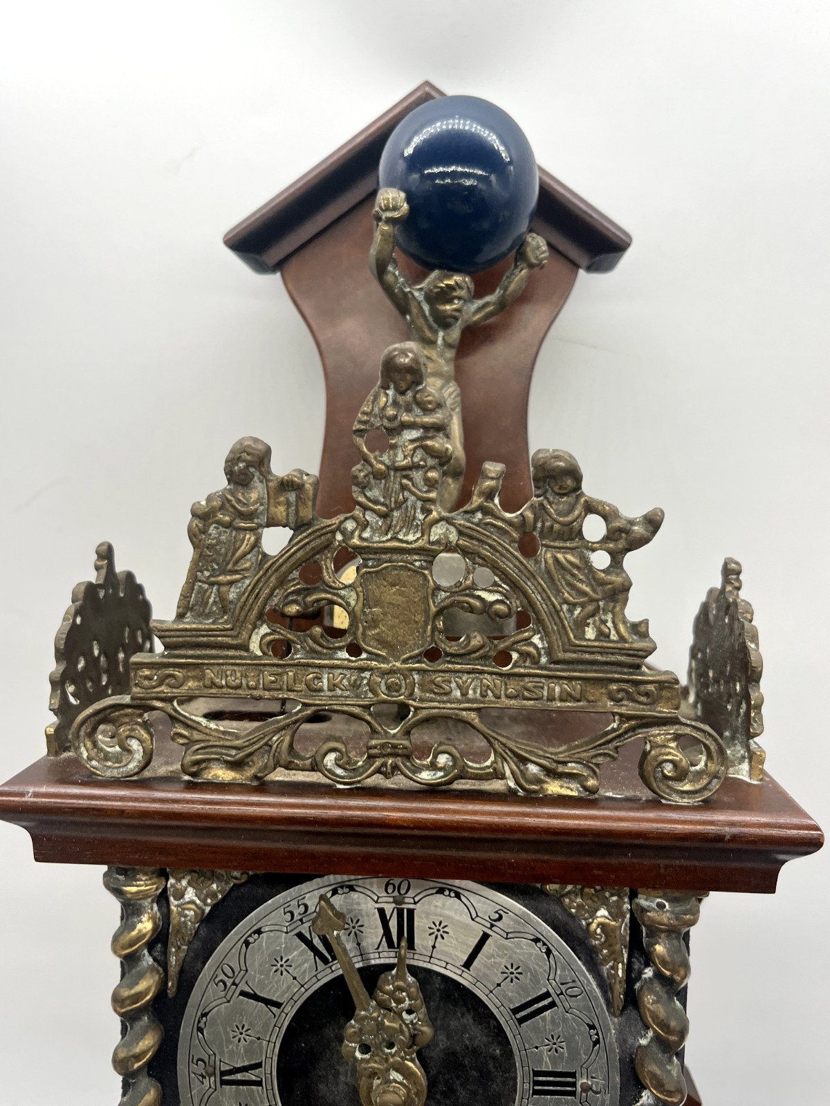 antique germany german clock vintage ornate fancy wall