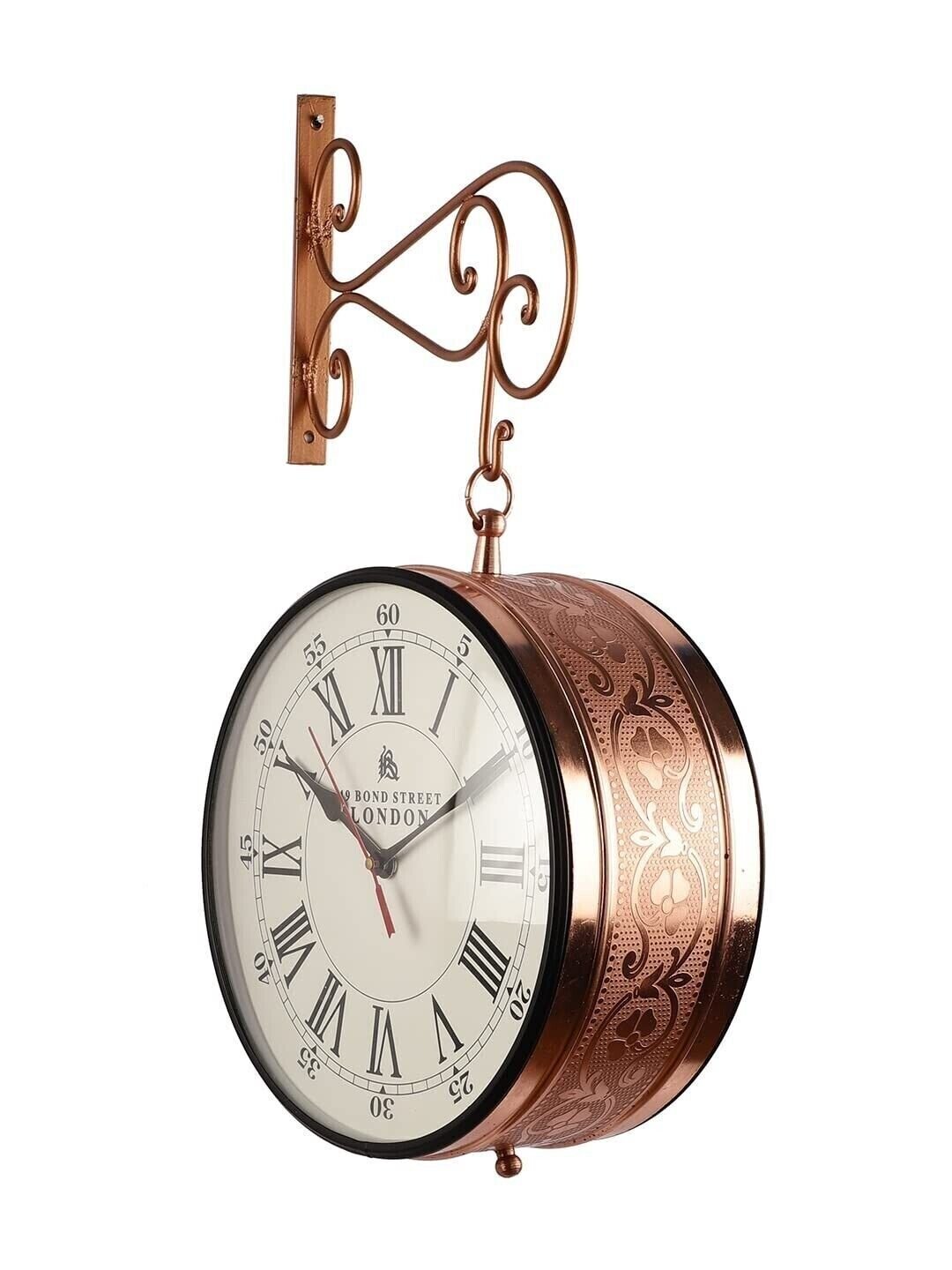 Antique Victoria Station Double Sided Railway Clock Wall Clock Home Decorative