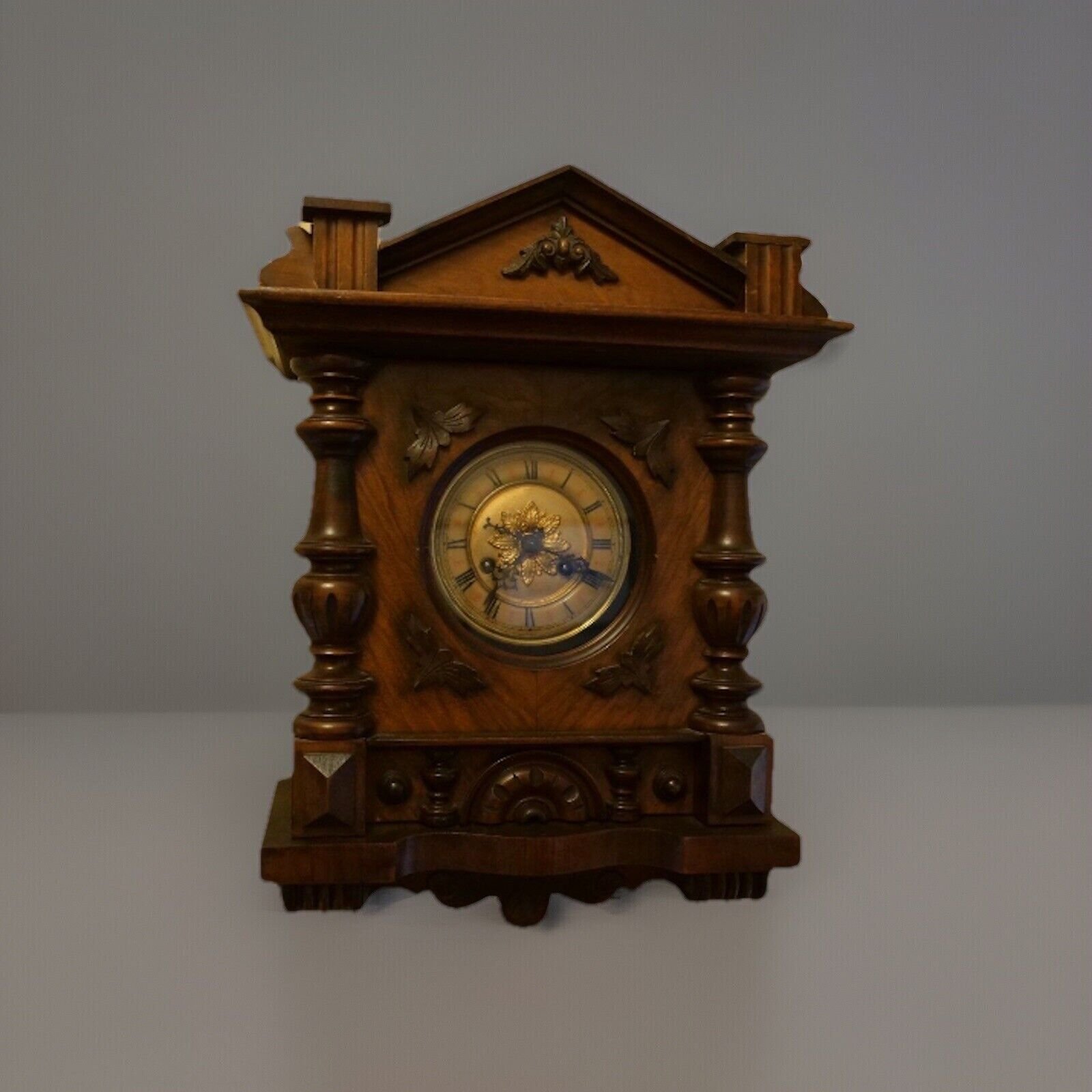 Antique wall clock around 1900