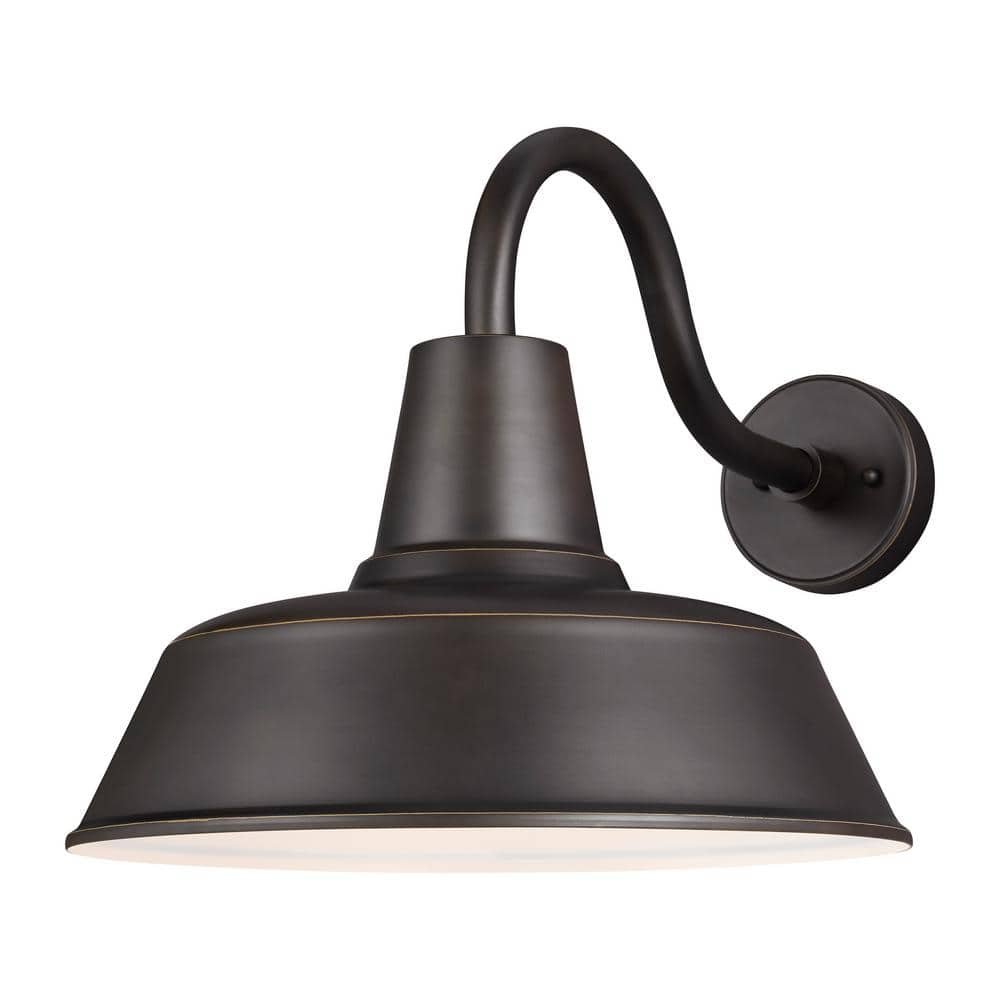 Barn Light 1-Light Antique Bronze Modern Farmhouse Outdoor Wall Lantern