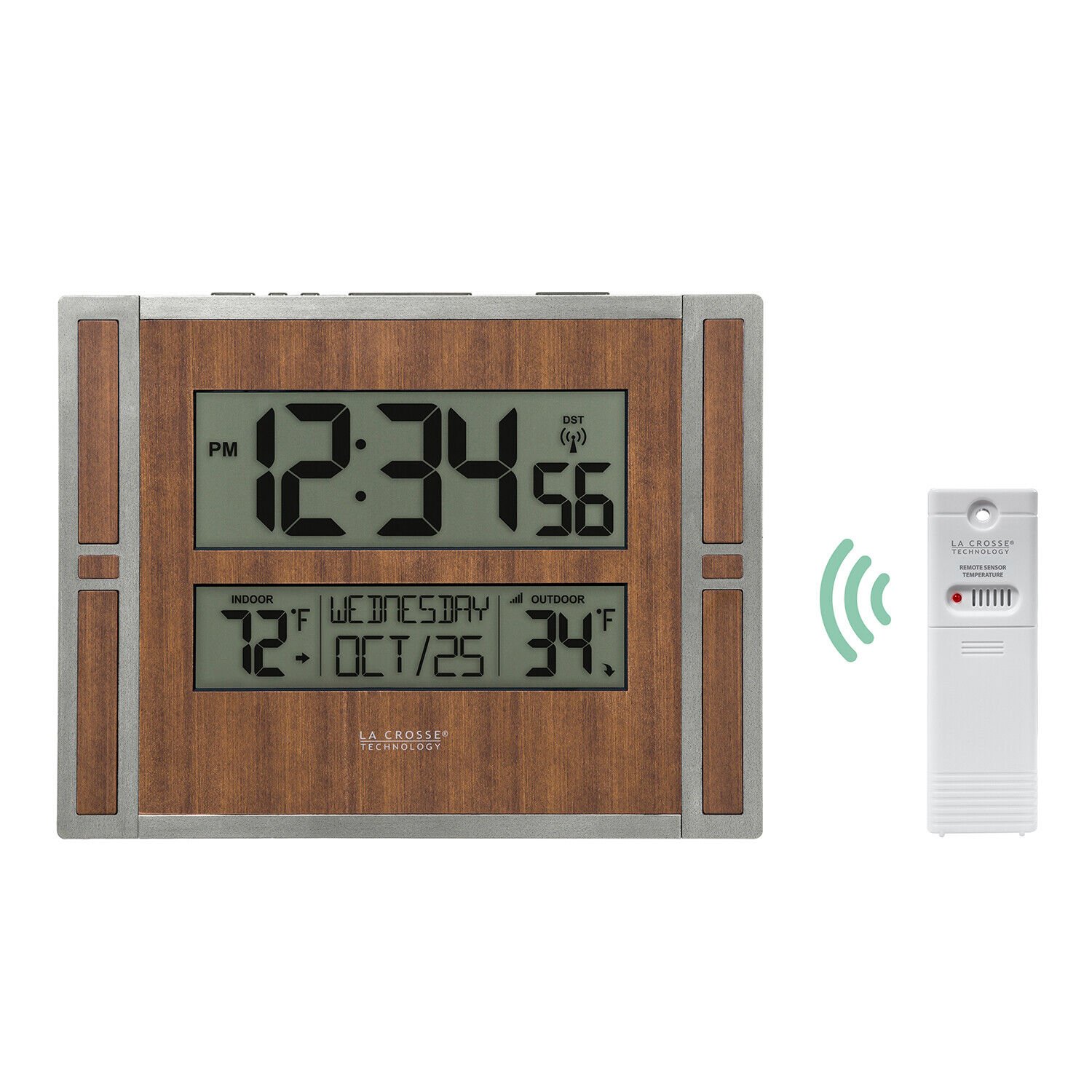 BBB86088 La Crosse Technology Atomic Digital Wall Clock TX141-BV2 - Open Box
