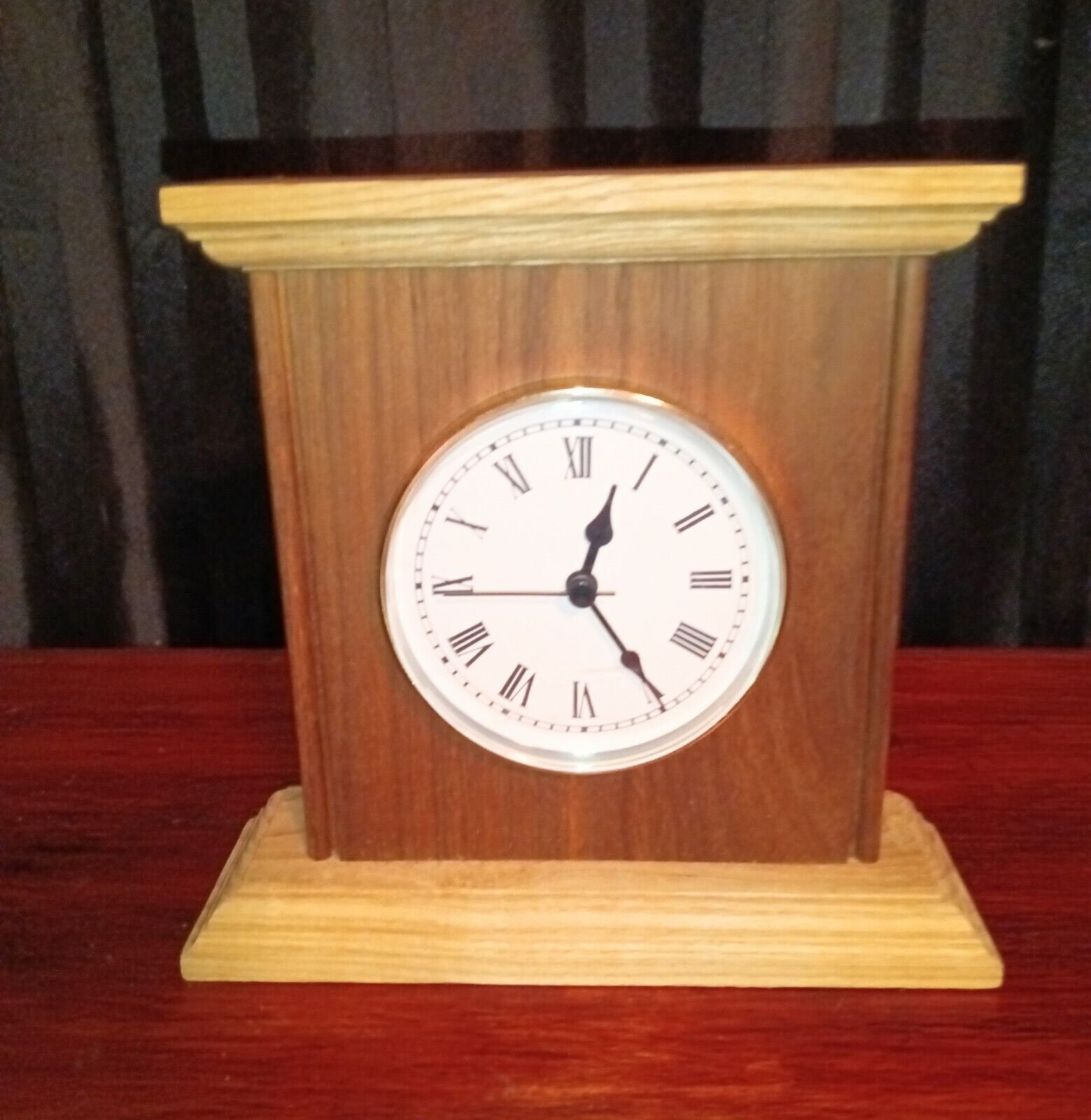 Beautiful Cedar Wood Clock
