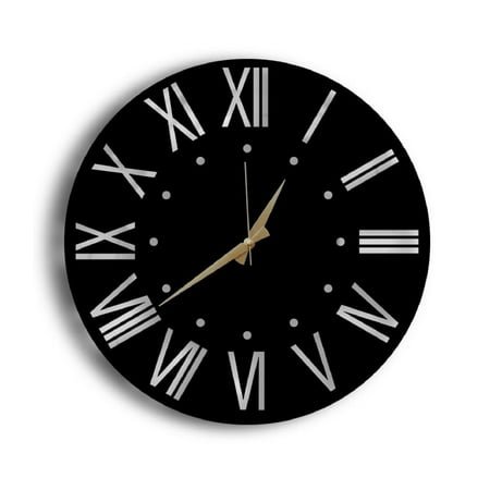 Big Wall Clock, Oversized Wall Clock, Vintage Wall Clock, Wood Wall Art, Wooden Decoration, Big Wall Clock, Oversized Wall Clock