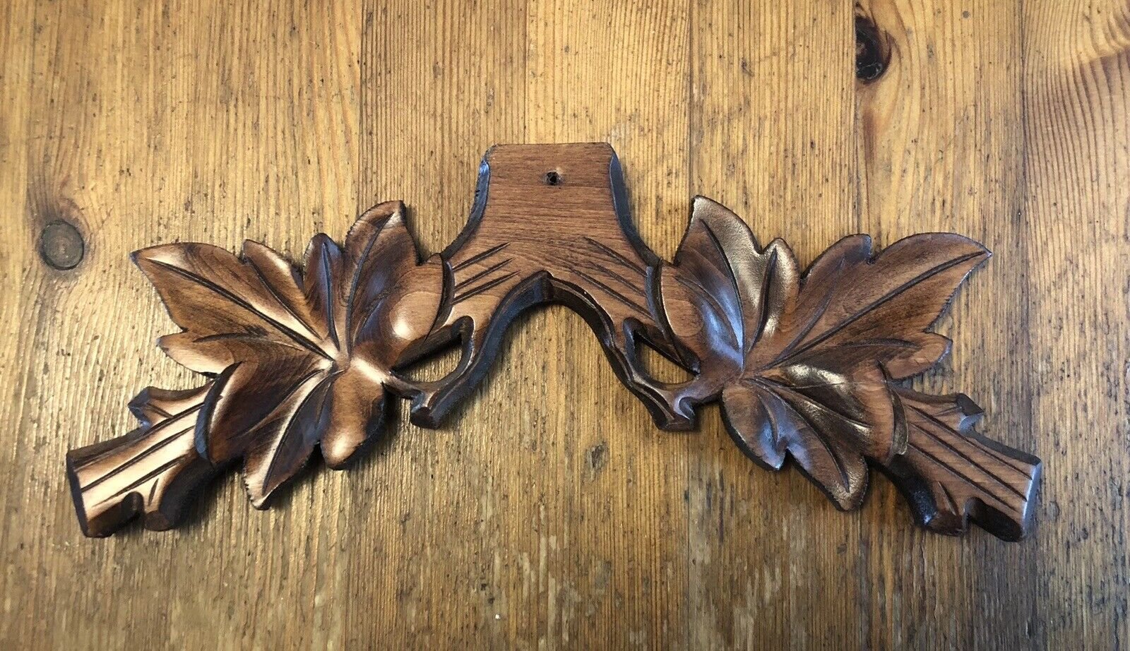 Black Forest Cuckoo Clock Top Trim-Topper-9"-New-Never Mounted