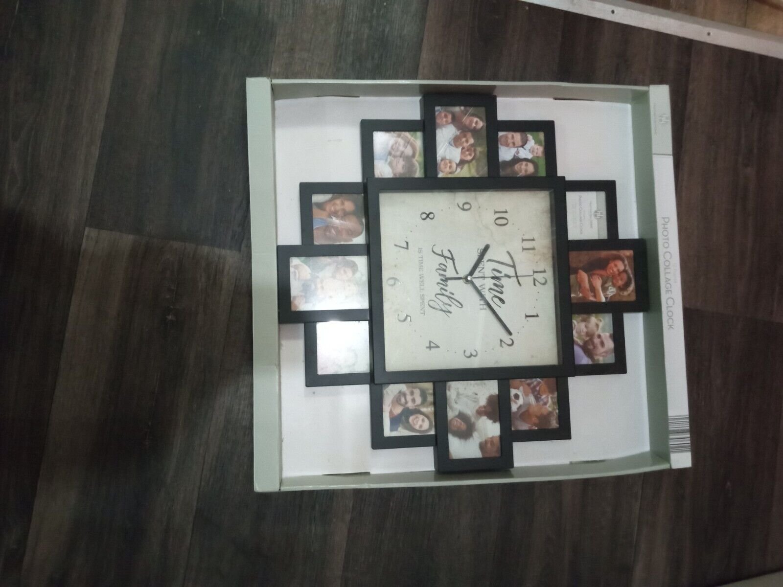 brand wall clo clock picture frame