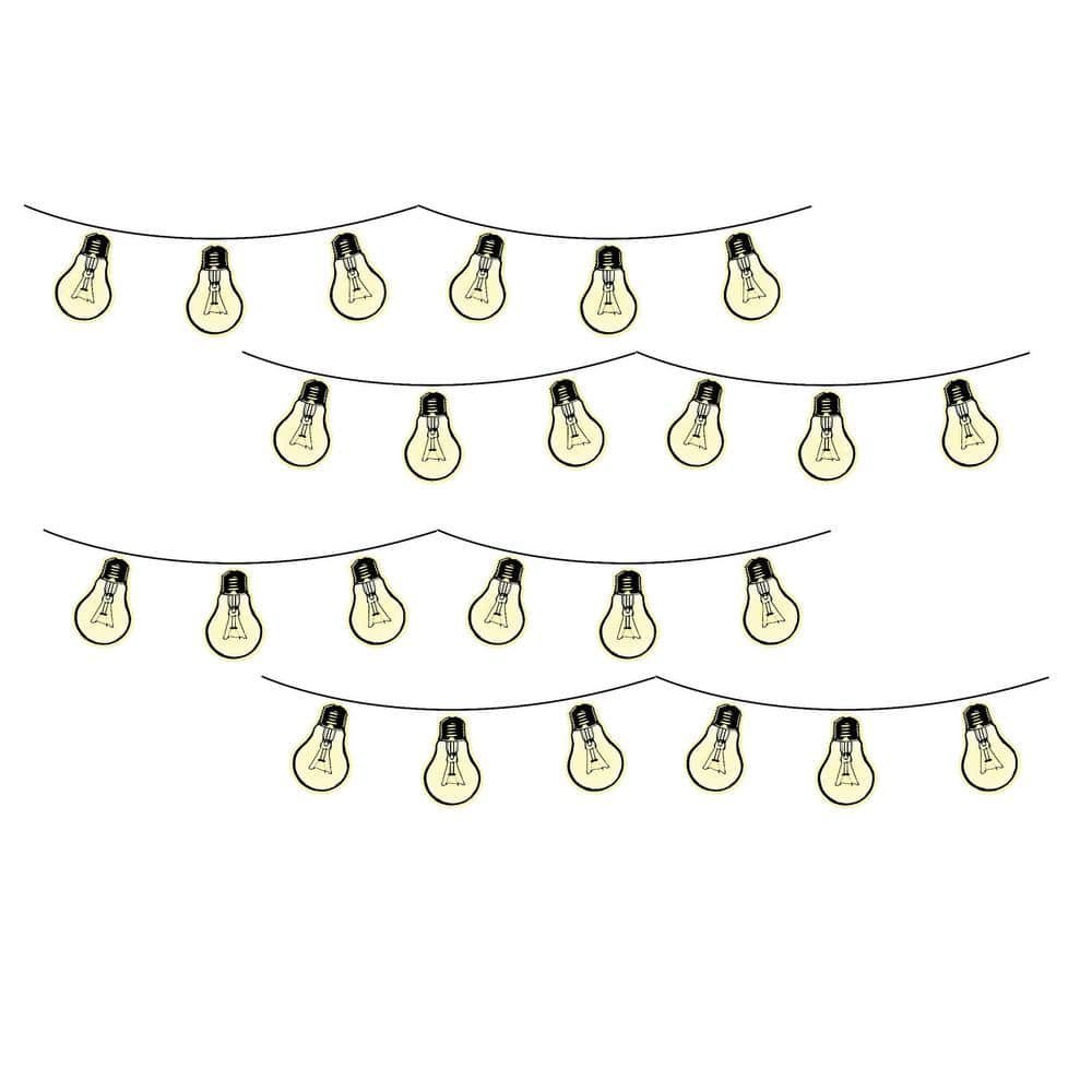 Bright Ideas Glow in the Dark Wall Art Kit Wall Decals