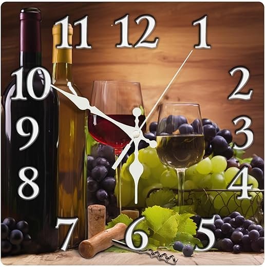 Best Large Wine Kitchen Wall Clocks
