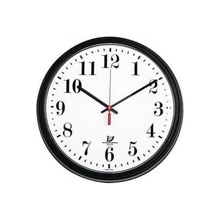 Chicago Lighthouse Black Quartz Contract 13.75 in. Wall Clock