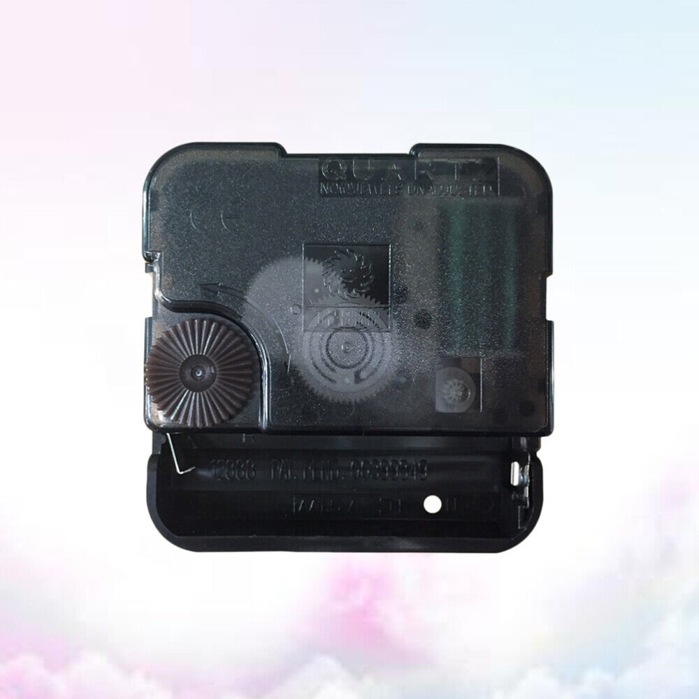 Clock Accessory Quartz Movement Black Screw Plastic Sweep Movement With Clock