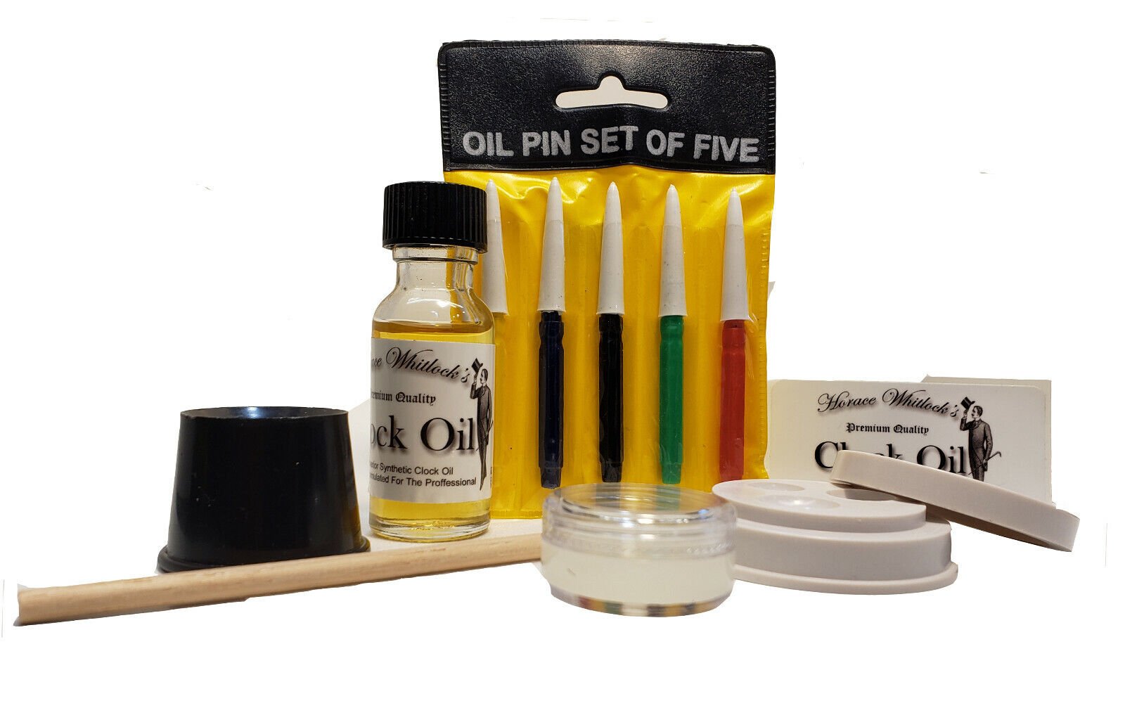 Clock Oil Kit - Perfect for all Clocks, Grandfather Clocks, Cuckoo Clocks TM