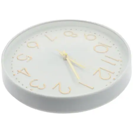 Clocks Home Decor Decorative Round Wrought Iron Wall Office Decore Silent Modern Style Delicate