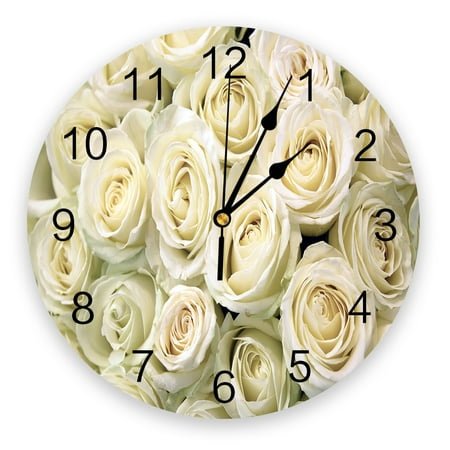 Clock Wall Large Bathroom Bedrooms Tickg Non Design Numerals Arabic Clock Wall Round Decorative tic