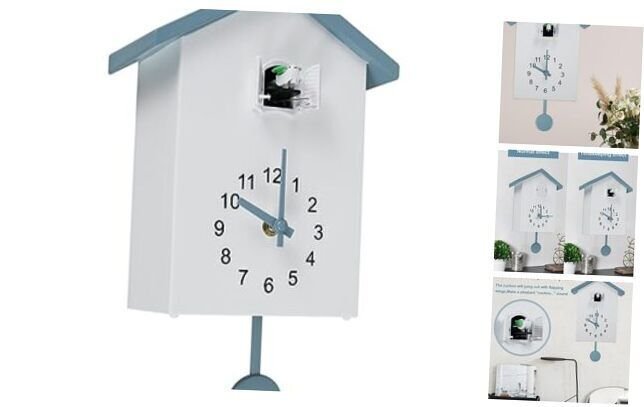 Cuckoo Clock Bird House Cuckoo Wall Clock Cuckoo Bird Voices Call with