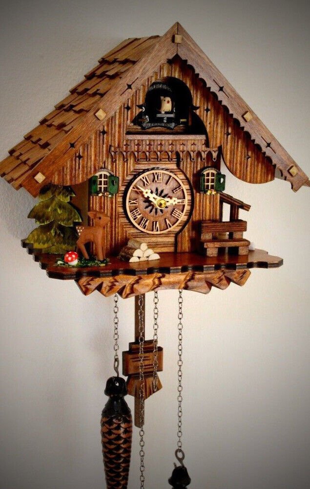 cuckoo clock black forest quarz germany quartz new house style
