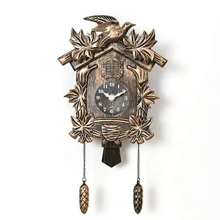 Cuckoo Clock Living Room Wall Clock Bird Cuckoo Alarm Clock Watch Modern Brief Unicorn Decorations