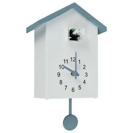 Cuckoo Clock with Chimer,Cuckoo Wall Clock Minimalist Cuckoo Sound Clock with Pendulum Delicate