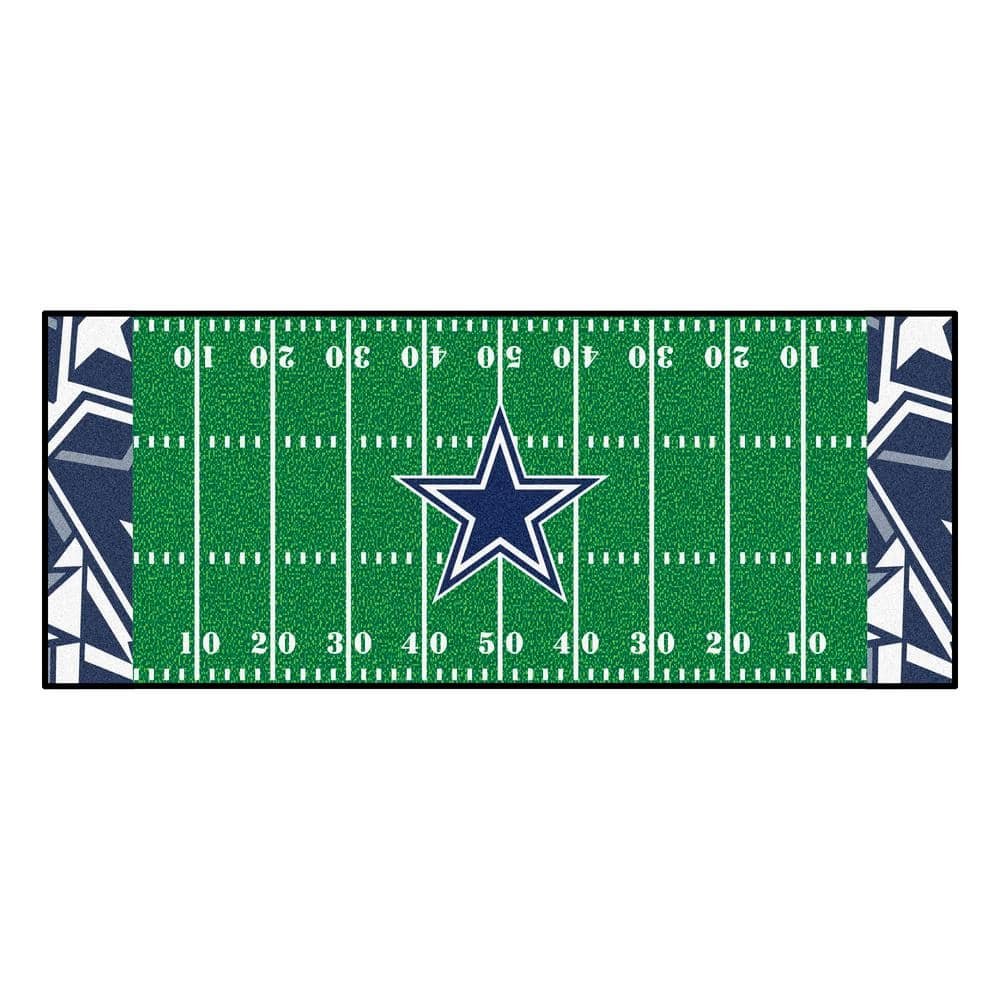 Dallas Cowboys Football Patterned XFIT Design 2.5 ft. x 6 ft. Field...